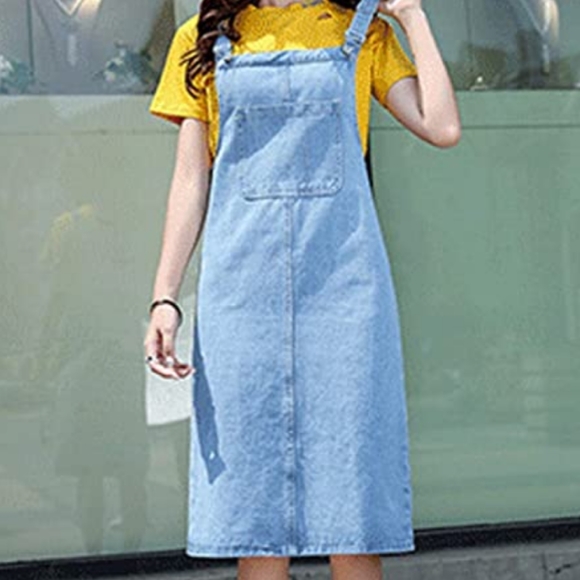 Amazon Dresses & Skirts - *SOLD-Overall Jean dress